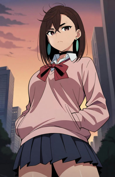 Ayase Momo | DAN DA DAN LoRa - Animagine v1.0