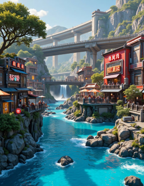 City Worlds 04 - FLUX v1