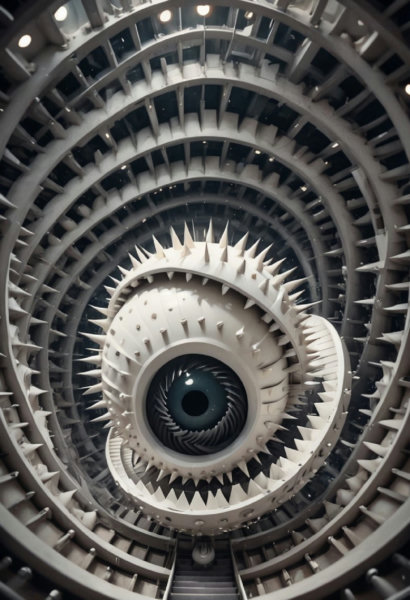 Experimental Lora: rorschach-test & more - event horizon insp.