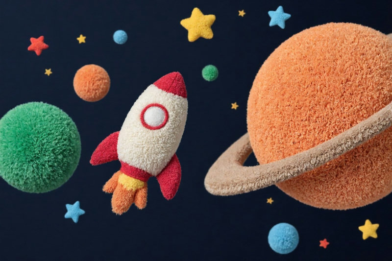 Plush material -- -- FLUX - 250426