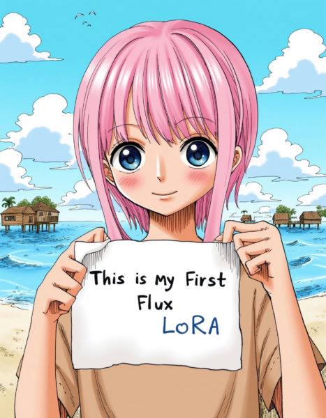 One Piece Manga Style - Flux1-dev LoRA - v1.0