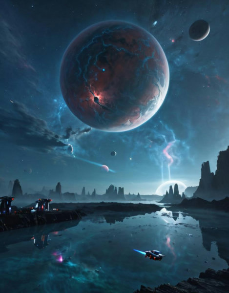 Space Worlds 01 : Poetic - SDXL V1
