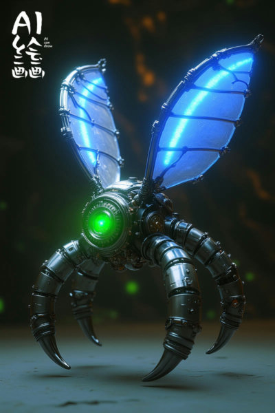 Mechanical insects - Micro robot_flux_2.0