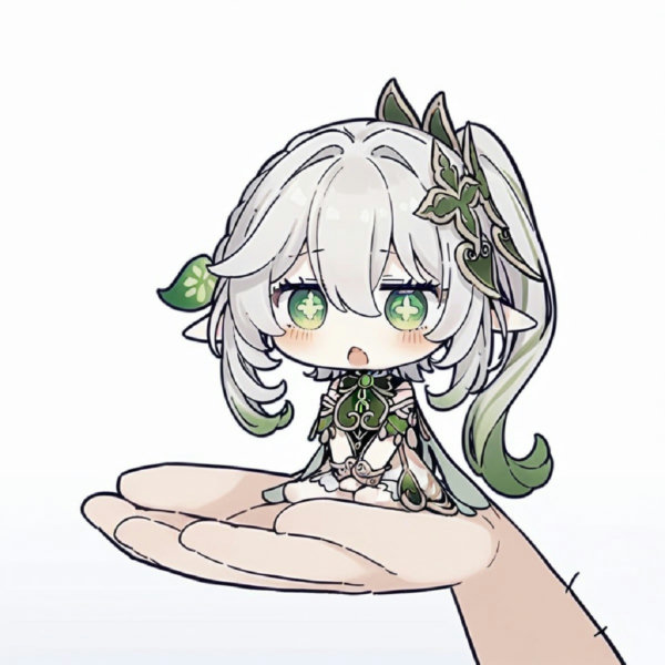 2|emoticon_collection(A3.1) - chibi in palm