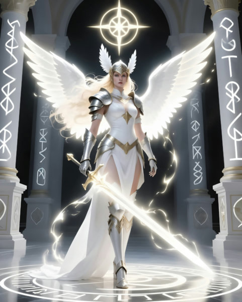 Valkyries of Radiant Oaths: Serenyra, Winged Flame of Grace - Serenyra,Winged Flame