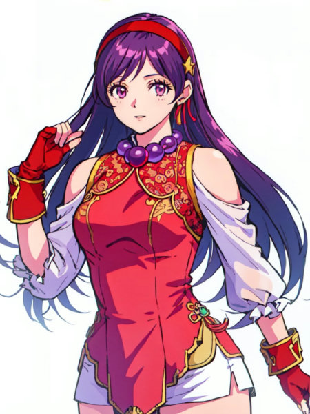Athena Asamiya + 4 outfits & 2 hairstyles | The King Of Fighters - v1.0