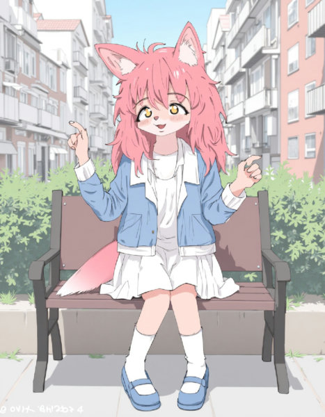 Fur chan (Fur Just Wanna Be Friend) | NAI v-pred / Illustrious / PONY / SD1.5 / FLUX - FLUX