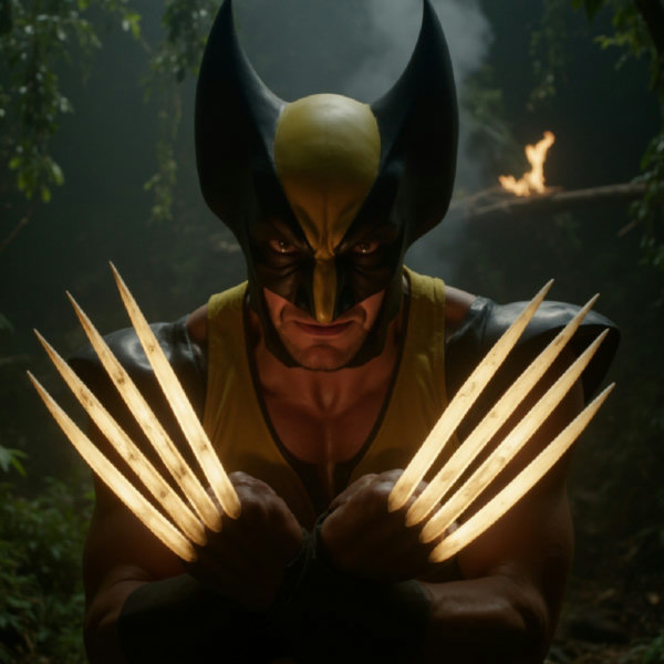 Wolverine "Bone Claws" style XL + F1D - Bone claws F1D v1.0