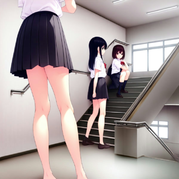 School Stairs ( ) | IL Animagine - Animagine