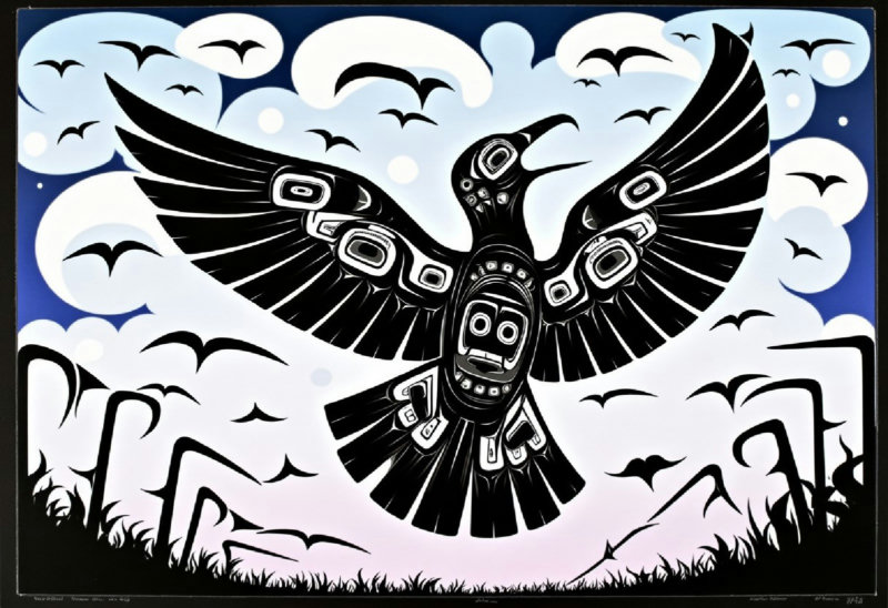 Pacific Northwest Art - FLUX (accurate style)