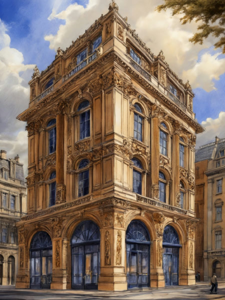 JJ's Drawing- Architecture Sketch - XL v1.0