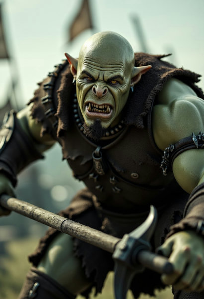 Realistic Fantasy Creatures - Orc - FLUX v1.0