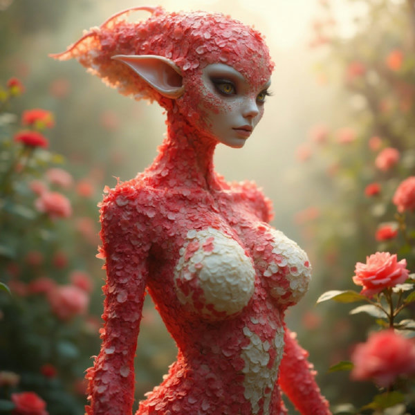 Floral petals Fest-GMR Flux / SDXL / PDXL - Rose Petals Flux D-GMR