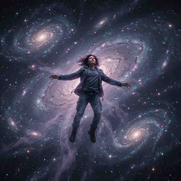 Example of AI outpainting result