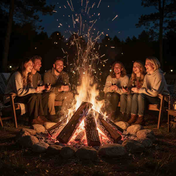 Example of AI outpainting result