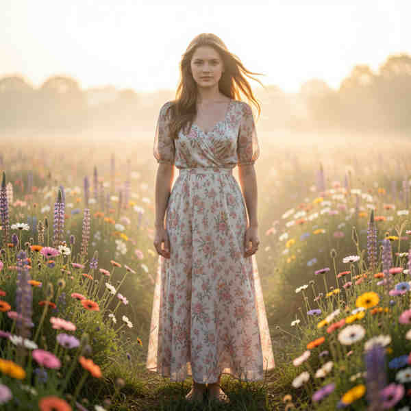 Example of AI outpainting result