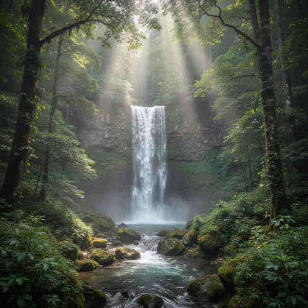 Example of AI outpainting result