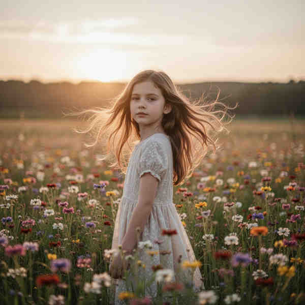 Example of AI outpainting result