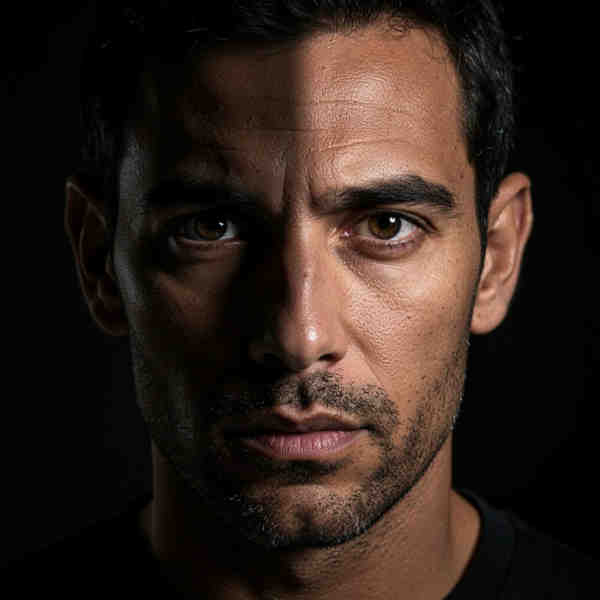 Example of AI outpainting result