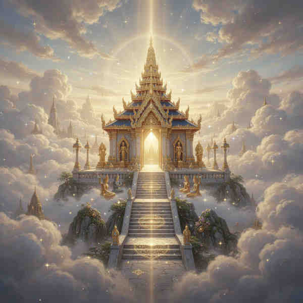 Example of AI outpainting result